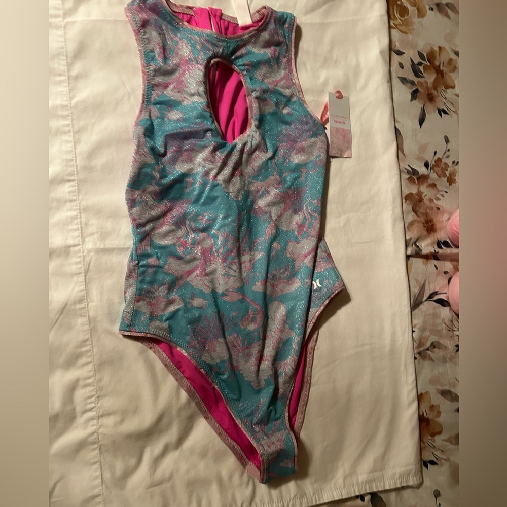 LoveShackFancy swimsuit one piece large bodysuit swimwear bikini